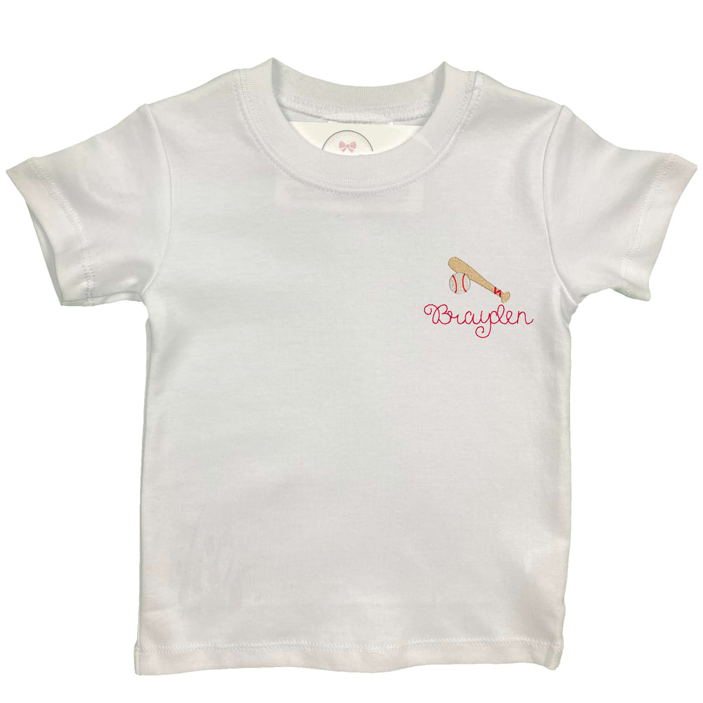 Baseball Embroidered Shirt