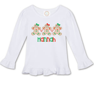 Gingerbread Embroidered Shirt Gingerbread Embroidered Shirt