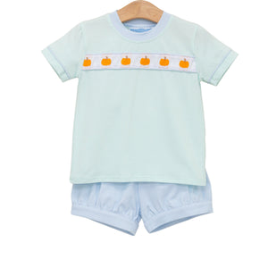 Pumpkin Ribbon Short Set Pumpkin Ribbon Short Set
