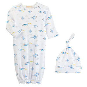 Sky Adventure Gown & Hat Sky Adventure Gown & Hat