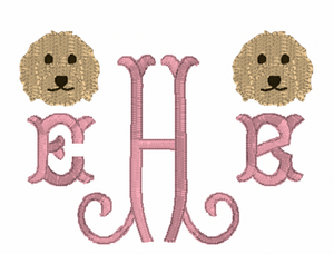 Doodle Dogs Embroidery Design Doodle Dogs Embroidery Design