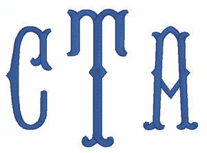 Skinny Fishtail Embroidery Design Skinny Fishtail Embroidery Design