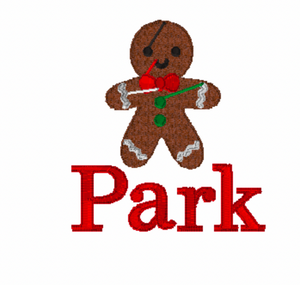 Gingerbread Embroidery Design Gingerbread Embroidery Design