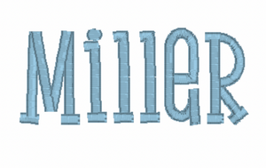 Jackson Embroidery Font Jackson Embroidery Font