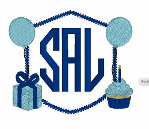 Birthday Embroidery Design Birthday Embroidery Design