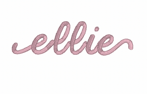 Ellie Embroidered Font Ellie Embroidered Font