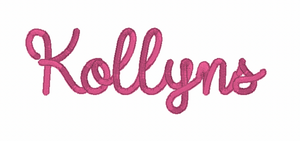 Script Name Embroidery Design Script Name Embroidery Design