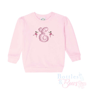 Light Pink Embroidered Sweatshirt Light Pink Embroidered Sweatshirt