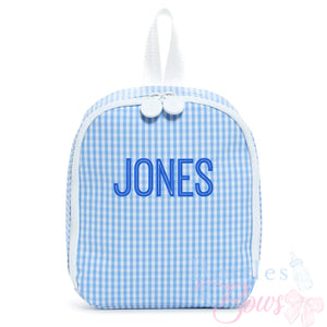 Gingham Mist Embroidered Lunchbox Gingham Mist Embroidered Lunchbox