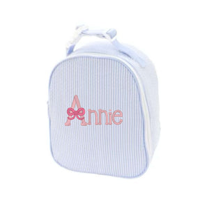 Bow Name Embroidered Lunchbox Bow Name Embroidered Lunchbox
