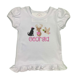 Hunting Trio Embroidered Shirt Hunting Trio Embroidered Shirt