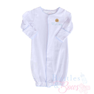 Doodle Embroidered Gown Doodle Embroidered Gown
