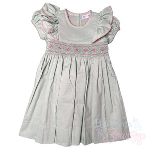 Sage Smocked Dress Sage Smocked Dress