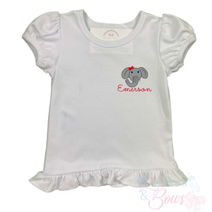 Elephant Embroidered Shirt Elephant Embroidered Shirt