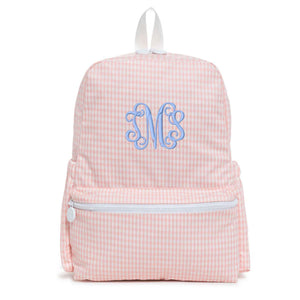 Taffy Gingham Embroidered Backpack Taffy Gingham Embroidered Backpack