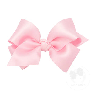 Small Satin Bow - Pink Small Satin Bow - Pink