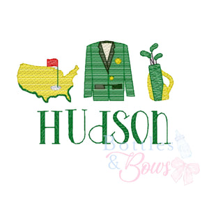 Masters Trio Embroidery Design Masters Trio Embroidery Design