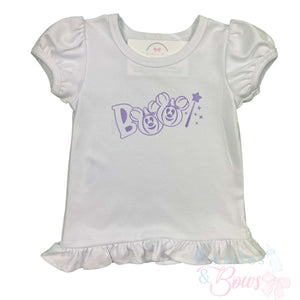 Mouse Halloween Embroidered Shirt Mouse Halloween Embroidered Shirt