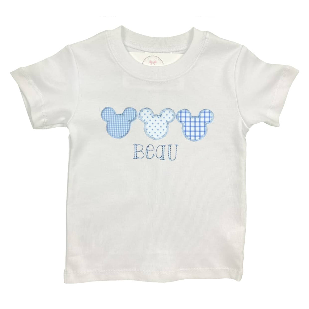 Mouse Trio Appliqué Shirt