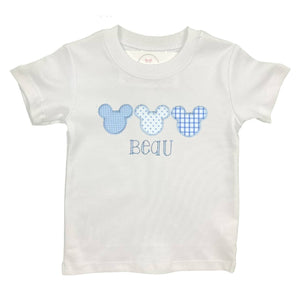 Mouse Trio Appliqué Shirt Mouse Trio Appliqué Shirt