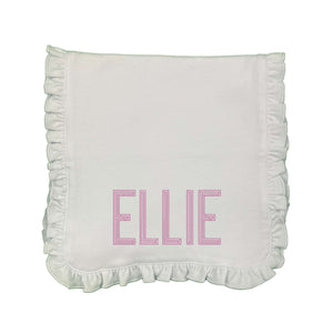 Outline Name Embroidered Burp Cloth Outline Name Embroidered Burp Cloth