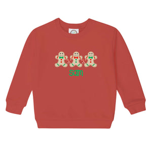 Boys Red Embroidered Sweatshirt Boys Red Embroidered Sweatshirt