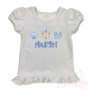 Sandcastle Embroidered Shirt Sandcastle Embroidered Shirt