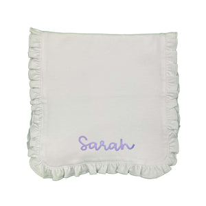 Simple Name Embroidered Burp Cloth Simple Name Embroidered Burp Cloth