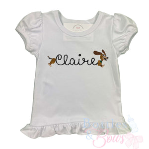 Slinky Dog Embroidered Shirt Slinky Dog Embroidered Shirt