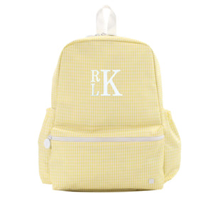 Buttercup Gingham Embroidered Backpack Buttercup Gingham Embroidered Backpack