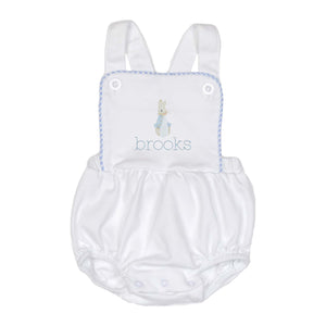 Peter Rabbit Name Gingham Sunsuit Peter Rabbit Name Gingham Sunsuit