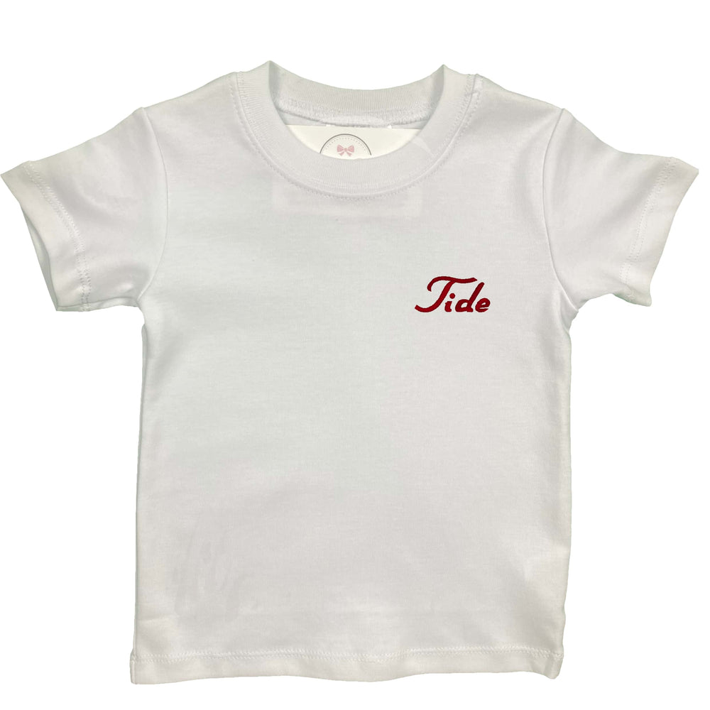 Tide Embroidered Shirt