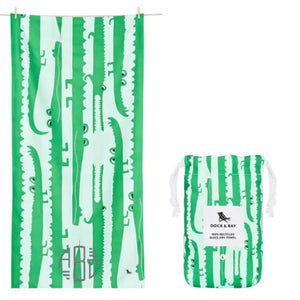 Dock and Bay Towel (Alligator Print) Dock and Bay Towel (Alligator Print)