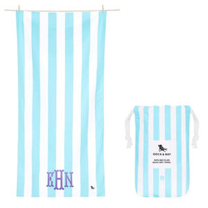 Dock and Bay Towel (Light Blue) Dock and Bay Towel (Light Blue)