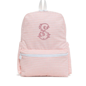Vine Initial Embroidered Backpack Vine Initial Embroidered Backpack