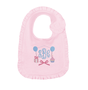 Birthday Embroidered Bib Birthday Embroidered Bib