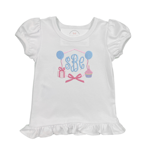 Birthday Embroidered Shirt Birthday Embroidered Shirt