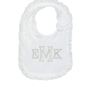 Embroidered Fishtail Bib Embroidered Fishtail Bib