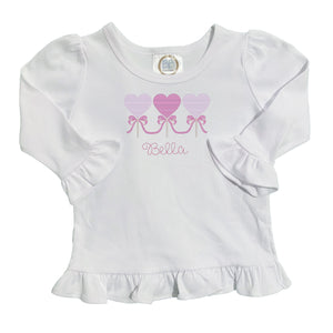 Embroidered Heart Pops Shirt Embroidered Heart Pops Shirt