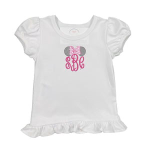 Mouse Ears Embroidered Shirt Mouse Ears Embroidered Shirt