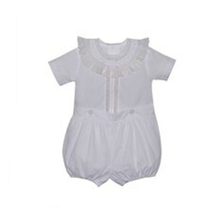 White Heirloom Bloomer Suit White Heirloom Bloomer Suit