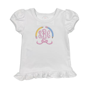 Embroidered Pencil Shirt Embroidered Pencil Shirt