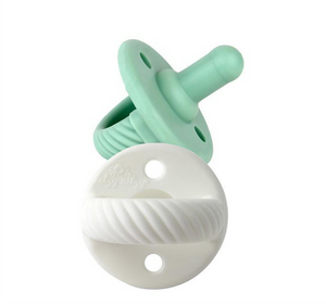 Itzy Ritzy Mint + White Cables Pacifier Set Itzy Ritzy Mint + White Cables Pacifier Set