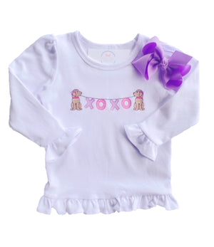Xoxo Embroidered Shirt Xoxo Embroidered Shirt