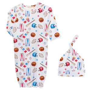 Sports Season Gown & Hat Sports Season Gown & Hat