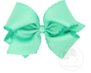 Wee Ones King Moonstitch Bow - Lucite Wee Ones King Moonstitch Bow - Lucite