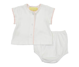 Jersey Diaper Set - Pink Jersey Diaper Set - Pink