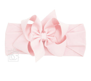 Large Bow Headband - Light Pink Large Bow Headband - Light Pink
