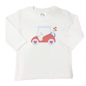 Golf Cart Valentine Shirt Golf Cart Valentine Shirt
