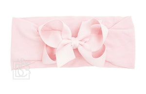 Medium Bow Headband - Light Pink Medium Bow Headband - Light Pink